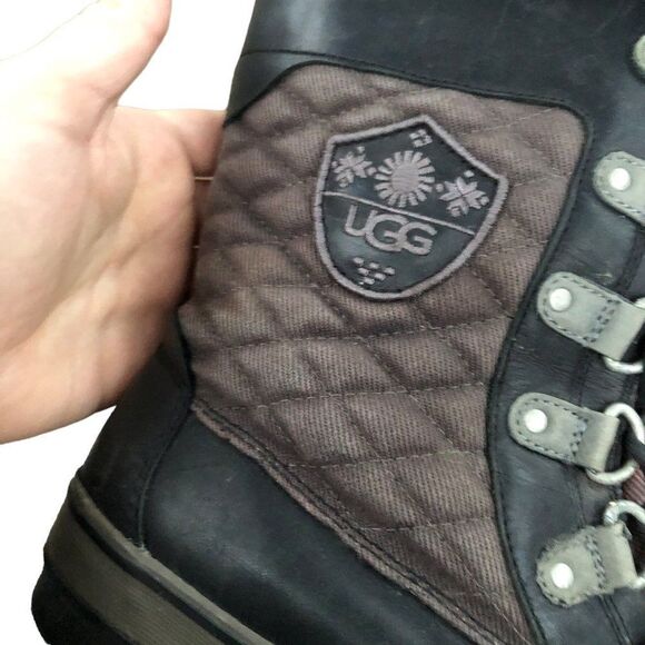 Vintage Ugg Boots Brynn Waterproof Leather boots Size 8 - Picture 4 of 8